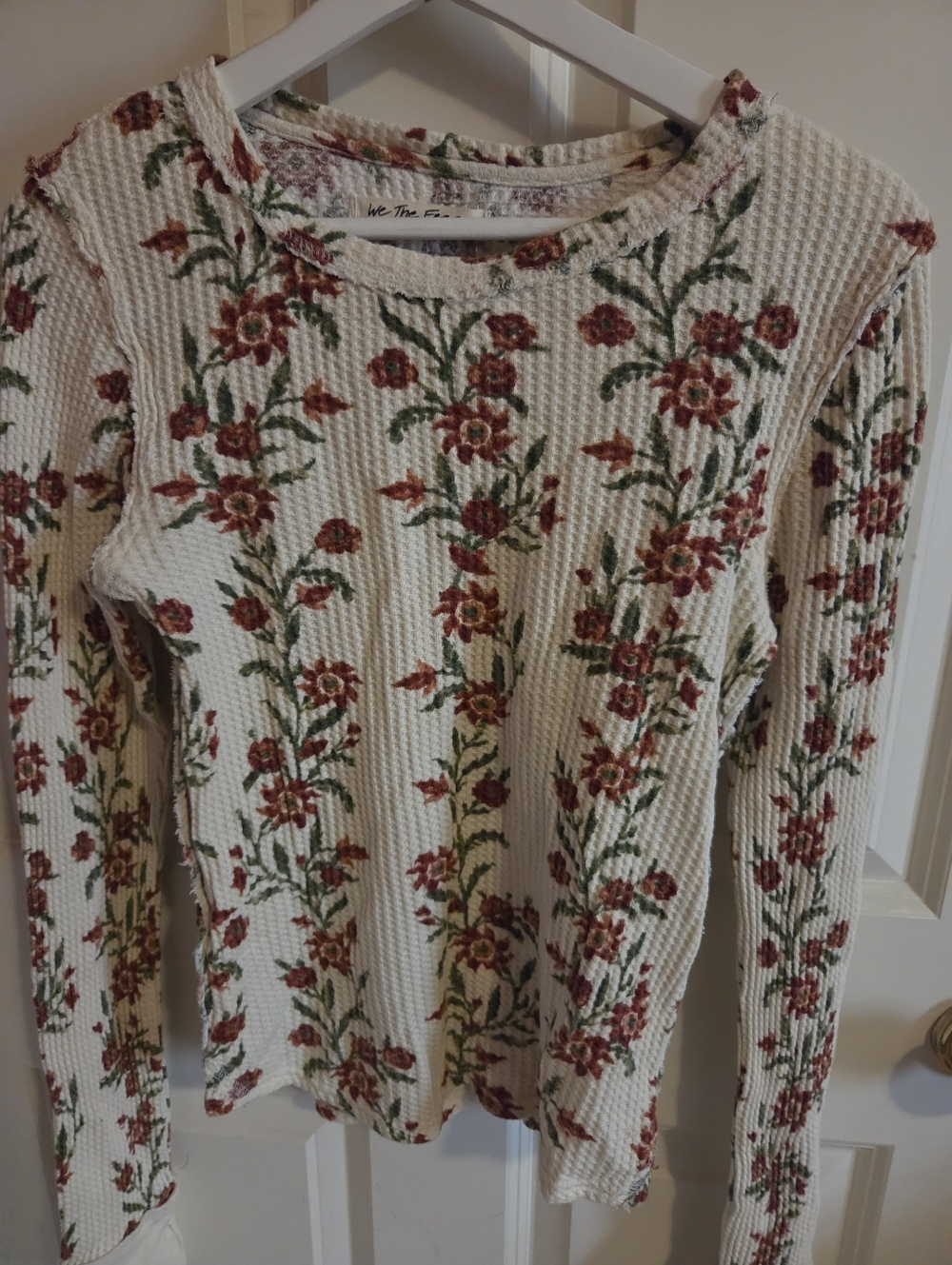 NWT - Free People Floral Long Sleeve - Picture 2 of 7